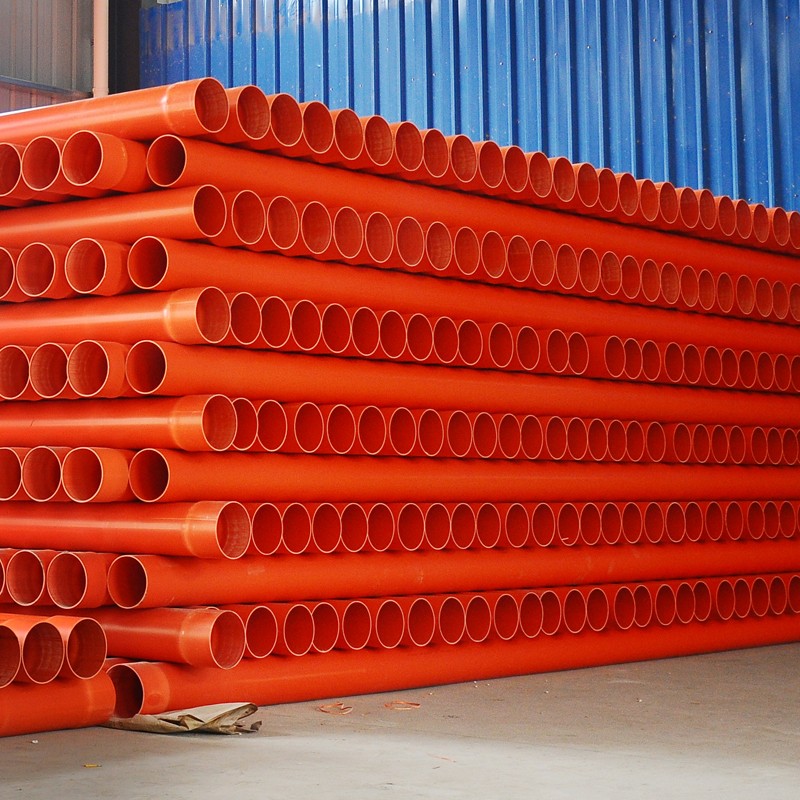 HDPE钢带增强螺纹管存库量大支持大批量采购