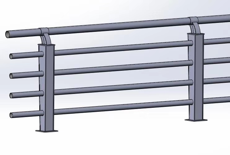 不锈钢复合管护栏结构设计送货上门