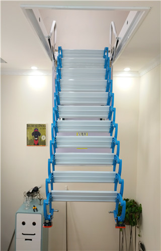 灵寿顶楼专用楼梯规格多年行业经验