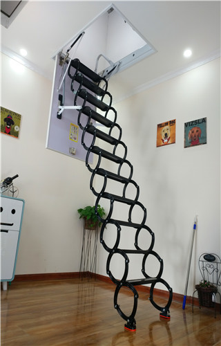 电动伸缩楼梯总专注产品质量与服务