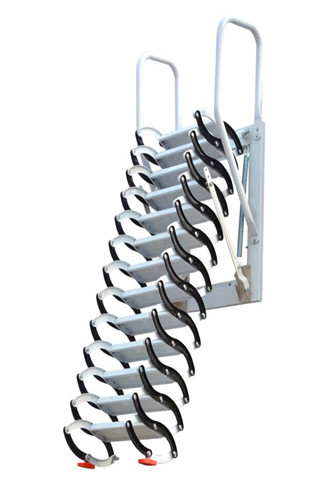钢折叠楼梯价格表本地制造商